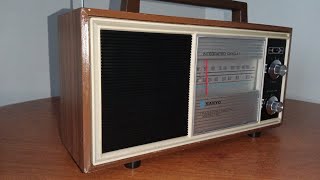 Sanyo Transcontinental 107 SW MW Radio Restoration