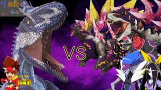 【Dinosaur King】クリオロフォサウルス　激闘！ザンジャーク!  VSFierce Fight! Space Pirate!【恐竜キング】