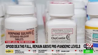 Overdose deaths decrease in Pennsylvania, U.S.