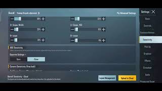 PUBG MOBILE 2022 .02 .18 setting