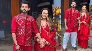 Sonakshi Sinha and Zaheer Iqbal Spotted Together in Juhu: A Perfect Couple Moment