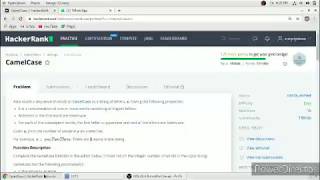 Camel Case Hacker Rank Solution in C++ programming Language