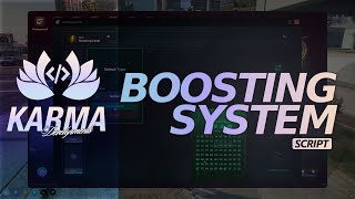 Fivem - Karma Developments Boosting System [QBCore/ESX]