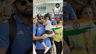 Rohit Sharma & Team India arrives in Mumbai for Semi Final | World Cup 2023 | SportsNext | #shorts