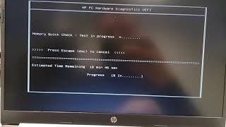 How to run diagnostic check on HP laptop and test memory