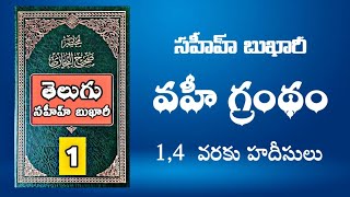 Sahih Bukhari Translation in Telugu ( Vahi Chapter Part : 1) || Bukhari Vol-1 (Part :1)