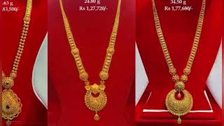 fancy gold necklace jewellery 15 gram