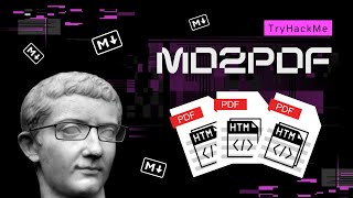 TryHackMe - MD2PDF (Easy) - Live Walkthrough