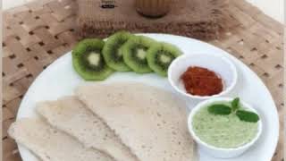 Instant rice flour ghavan recipe/Amboli recipe /How to make ghavan/Maharashtrian rice flour dosa