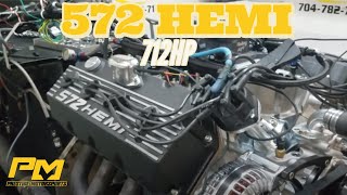 John's 712HP 572ci BIG BLOCK HEMI Dyno Testing at Prestige Motorsports