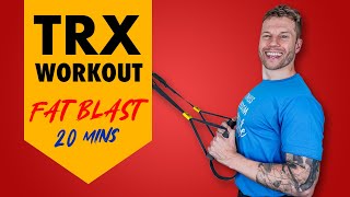 Burn Fat in 20 Minutes - Beginner TRX Workout