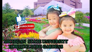 MSU HORTICULTURE GARDENS | SARAH \u0026 LEXIE