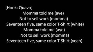 Migos  - T shirt lyrics