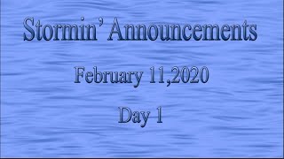 SJHS Video Announcements - February 11, 2020