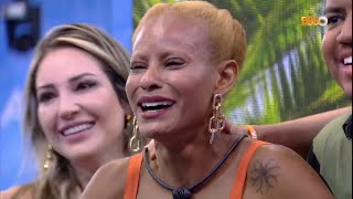 MOMENTO DO ANJO: Aline chora ao ver sua família e sua filha, Momento foi emocionante | #BBB23