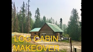 LOG CABIN MAKEOVER Part 1