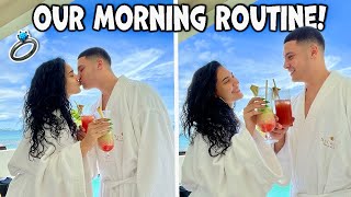 Our Morning Routine As An Engaged Couple!!