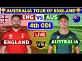 Australia vs England, 4th ODI | AUS vs ENG 4th ODI Match Live Score & Commentary Australia ODI Live