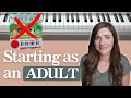 WATCH BEFORE STARTING TO LEARN PIANO! An Adult's Guide to Learning Piano