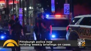 Pittsburgh police start weekly briefings for more transparency