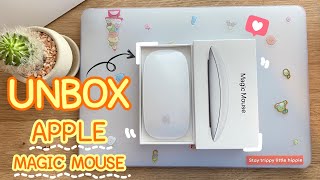 ((แกะกล่อง)) Unbox Apple Magic Mouse พร้อมวิธีเชื่อมต่อกับ Macbook Air