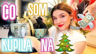 ČO SOM KOMU KÚPILA NA VIANOCE?!🎄🌟*i am BROKE💸*