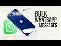 How to Send Bulk WhatsApp Messages in iPhone (tutorial)