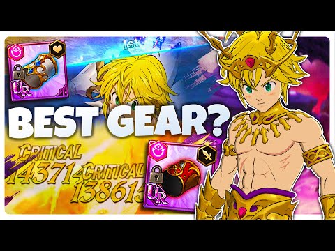What is the Best Gear for the New God Meliodas? HP/Def or Attack/Crit? 7DS Grand Cross