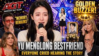 YU MENGLONG BESTFRIEND SINGS “Memory Remains” on AGT │ Emotional AGT Audition Made Judges Cry 💔😭
