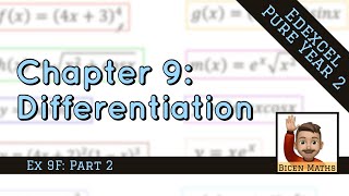 Differentiation 17 • Differentiating trig in terms of y • P2 Ex9F • 🚀