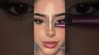 Nose shaping| unbelievable 😱😱| #youtubeshorts #support #makeup #beauty #shorts #makeuptutorial