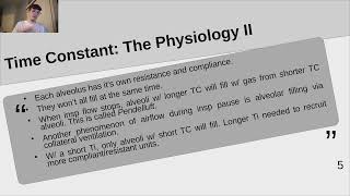Mechanical Ventilation Concepts: Time Constant