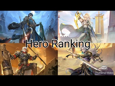 Arcane And Blue Hero Ranking /Dynasty Origins Pioneer