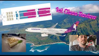 Hawaiian Airlines HNL to BOS 1st Class Review