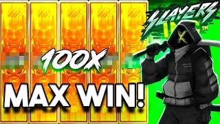 HE HIT THE 10,000X MAX WIN ON A REGULAR BONUS! (SLAYERS)