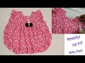 Designer Yoke Baby Frock Cutting and Stitching Very Easy\full frill baby frock