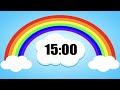 15 Minute Rainbow Timer