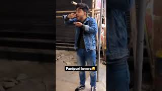 funny videos,panipuri lover