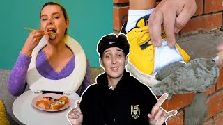 S3ggszőrös sushi \u0026 Bebetonozott Cipő - IQ-szint pusztítós 5 Minute Crafts (2)