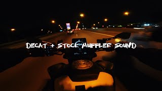 CFMOTO 800NK DECAT + STOCK MUFFLER SOUND I QUICKSHIFTER + POPS SOUND