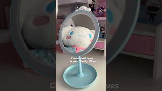 Cinnamoroll’s new Vanity Mirror unboxing 💙 #sanrio #asmr #cinnamoroll #shorts