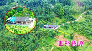 贵州大山发现一独户人家，两代人居住了100多年，至今不愿意搬！【贵州李俊 Guizhou Li Jun】