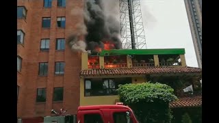 Incendio en restaurante de Bucaramanga dejó una persona herida | Noticias Caracol