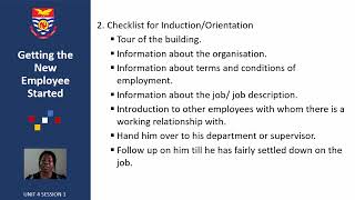 Human Resource Management Unit 4 Session 1