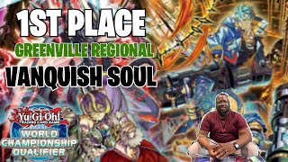 Yu-Gi-Oh! Greenville Regional 1st Place Vanquish Soul Deck Profile ft. Kion C