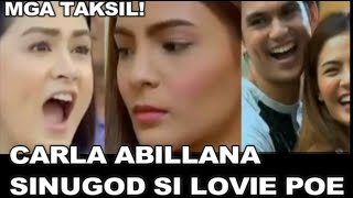 OMG CARLA ABILLANA BREAKING NEWS SINUGOD SI LOVIE POE #1TRENDING