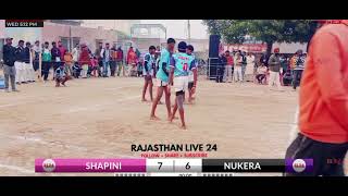 nukera vs sahapini Kabaddi match bolawali