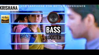 Pakalin Koodozhinju Pokum ||| Krishana  |🎧| Bass Boosted Malayalam Song ||| Allu Arjun