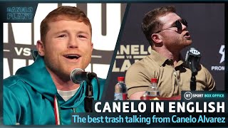 Canelo's Best English Trash Talking | Laughing At Andrade & Swearing At Plant Turning Into A Villain