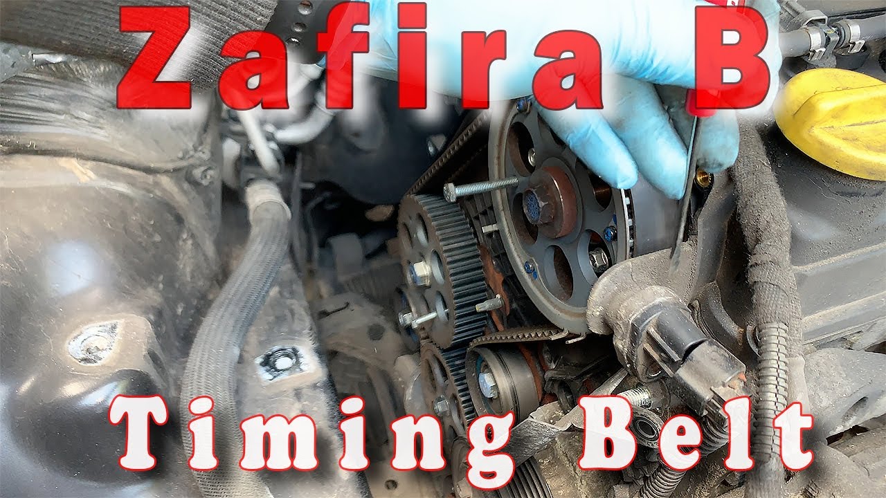 Vauxhall Opel Zafira B Timing Belt Replacement | Mistake Included - YouTube